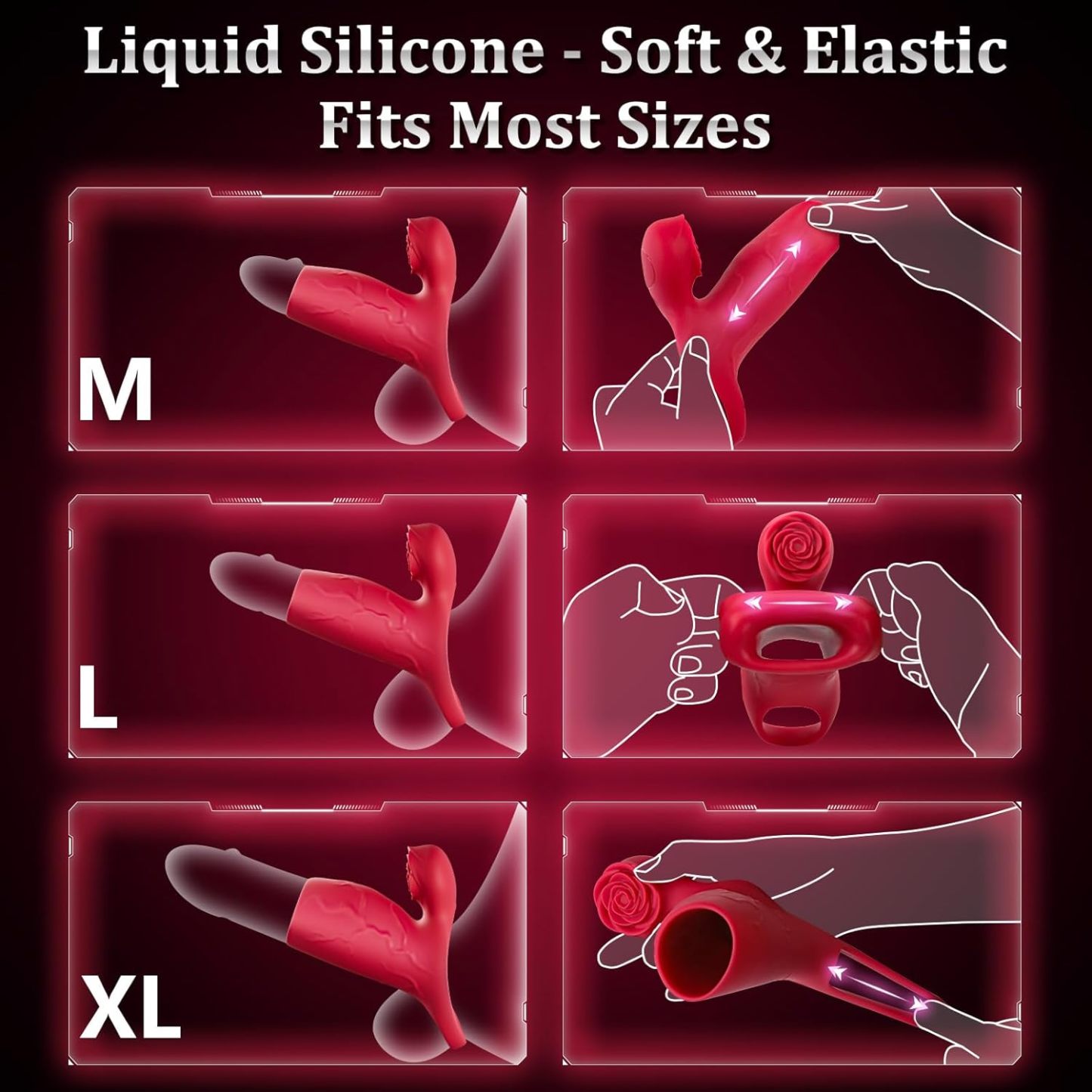 💥This Week's Special Price $39.99💥-Vibrating Penis Rose Armor-suzhom