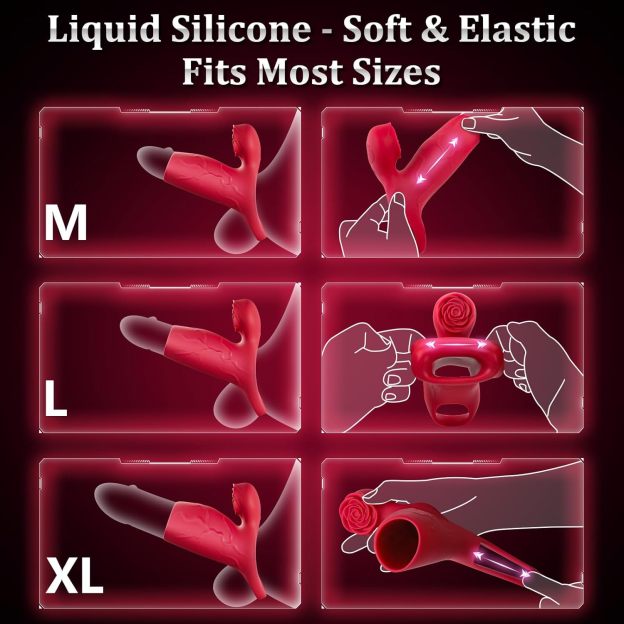 💥This Week's Special Price $39.99💥-Vibrating Penis Rose Armor-suzhom