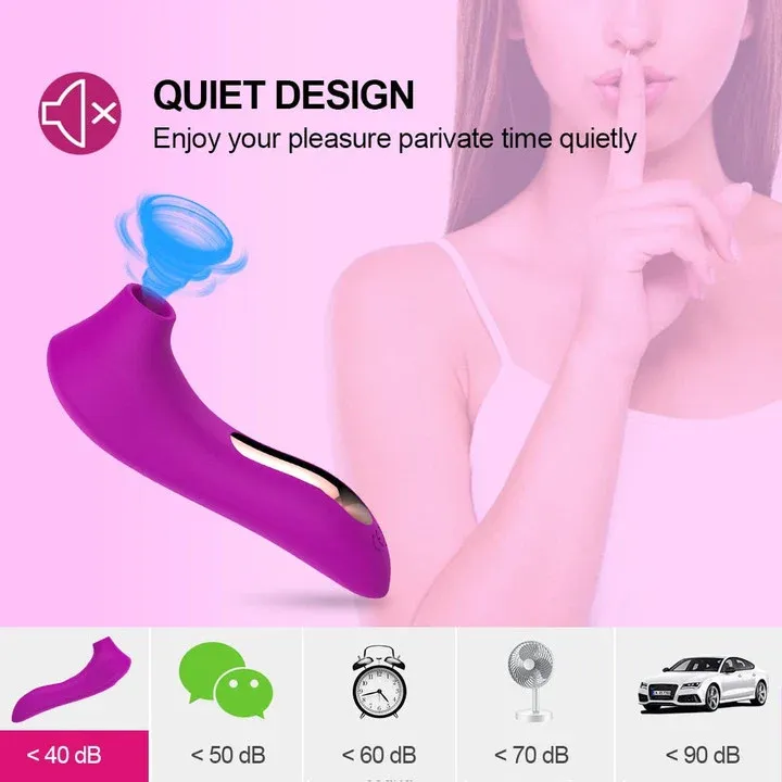 🎁Female Clit Sucker Vaginal Sucking Vacuum Vibrator-suzhom