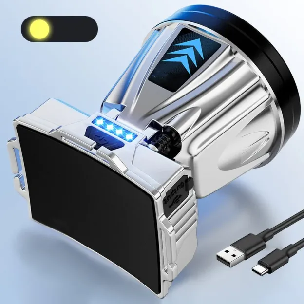 SUPER BRIGHT RECHARGEABLE HEADLAMP