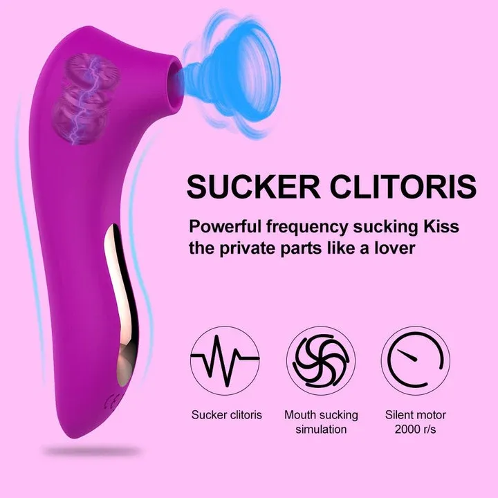 🎁Female Clit Sucker Vaginal Sucking Vacuum Vibrator-suzhom