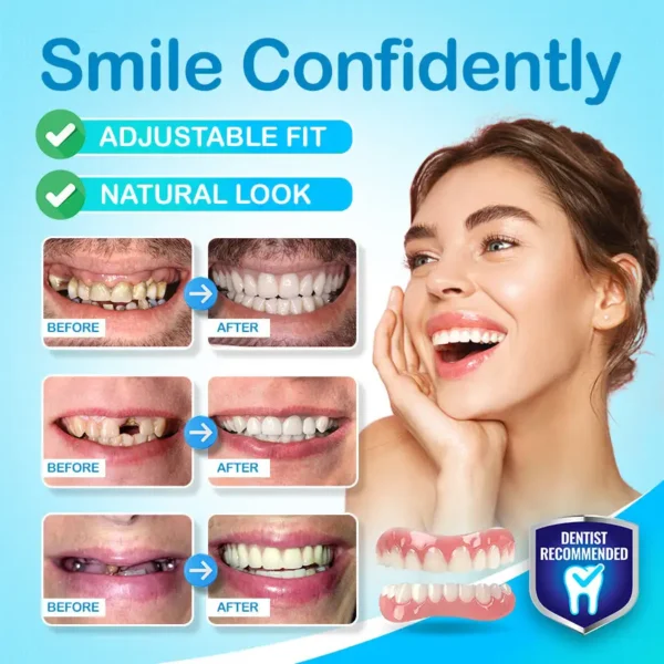 Kit per protesi dentarie in silicone multifunziona