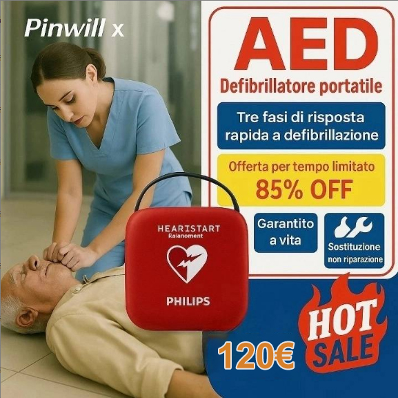 Defibrillatore DAE HeartStart M5066A-RO1 