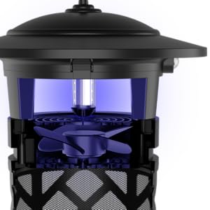 Dynatrap 1 Acre Outdoor Insect Trap how it works