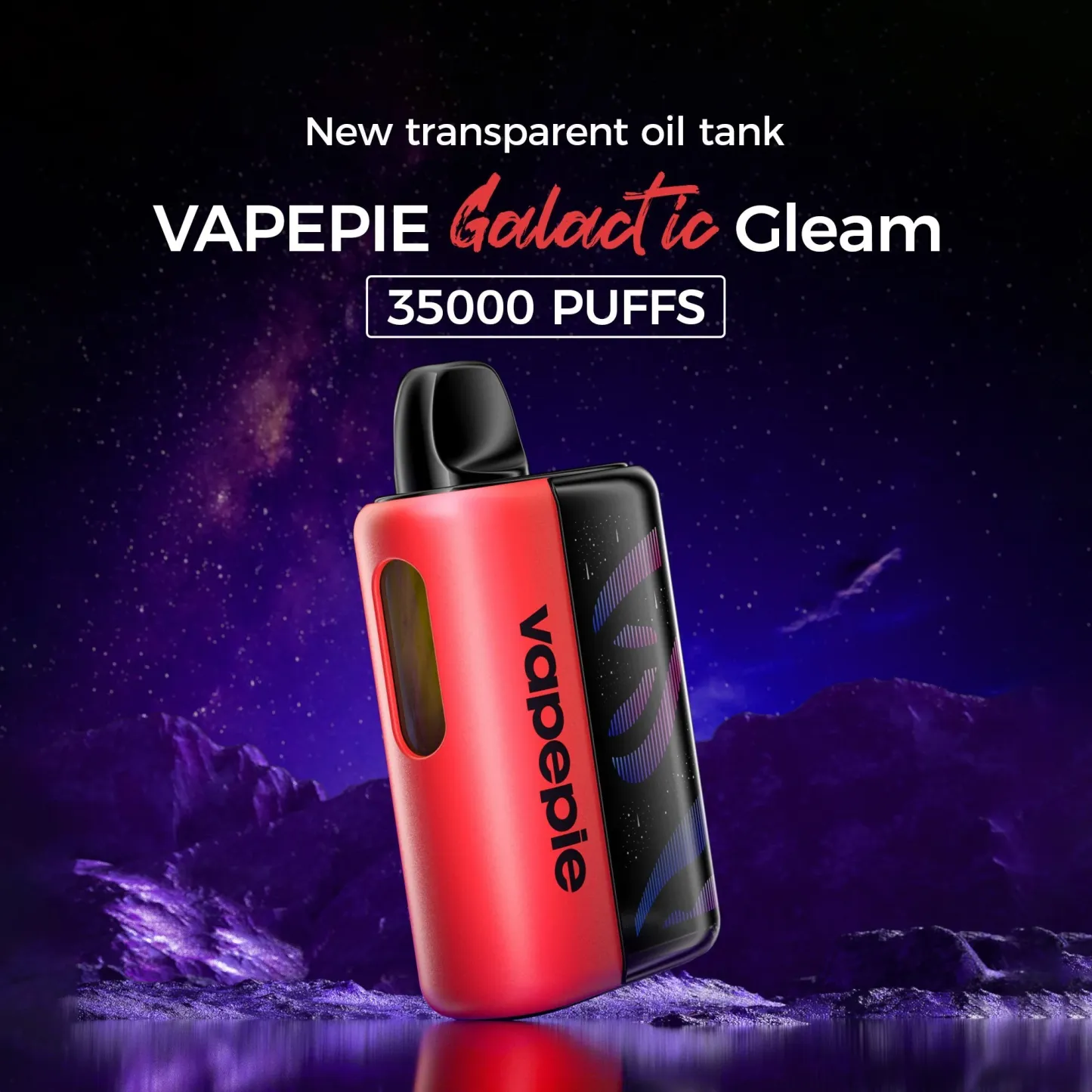 VAPEPIE GalacticGleam 35 000 slukk
