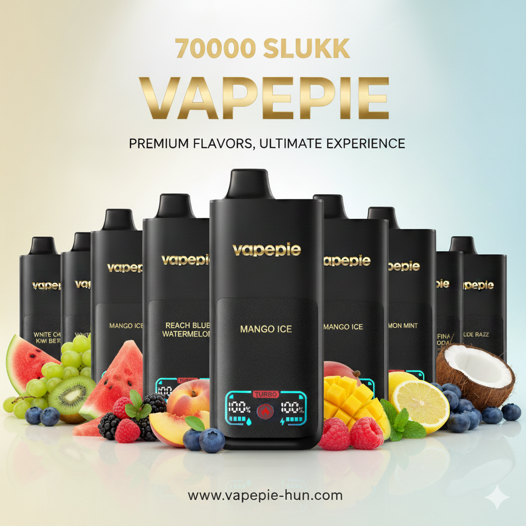 VAPEPIE 70000 Puffs – Long-Lasting, Multiple Flavors
