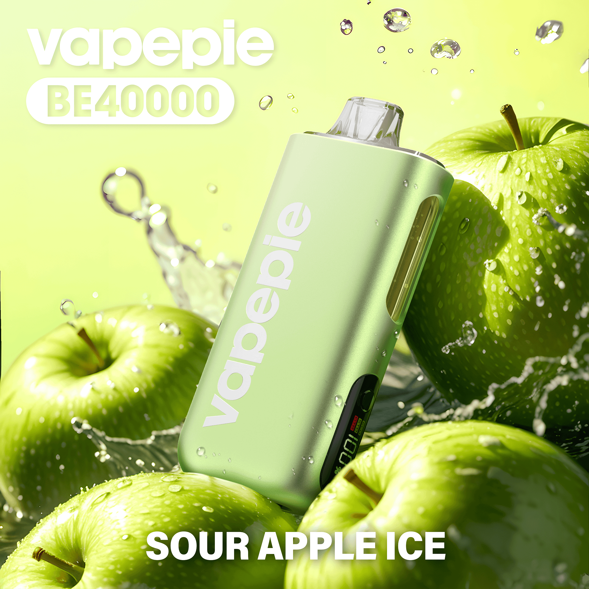 3 DB 🔥Vapepie Max 40000 Savanyú alma