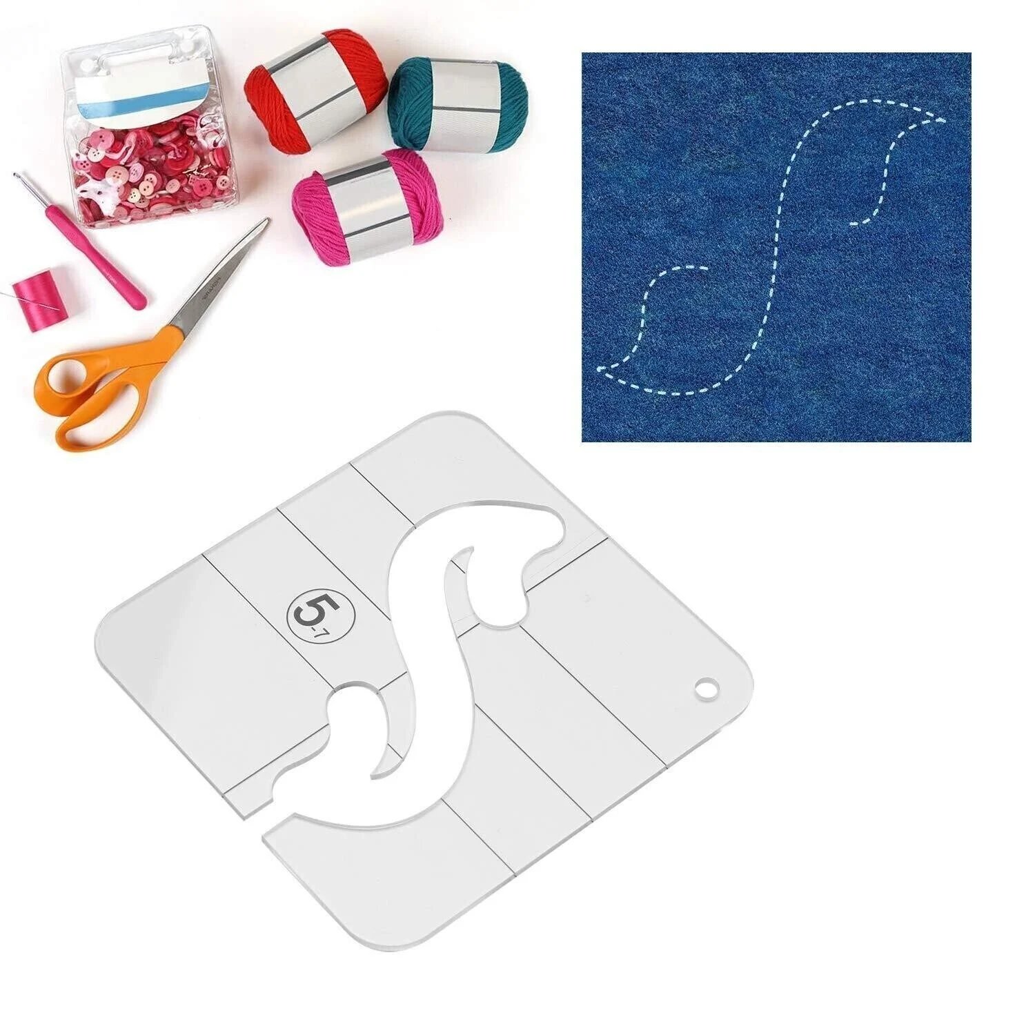 🥰🥰 2025 Motion Garment Ruler Set (11 PCS)+ Foot attachment