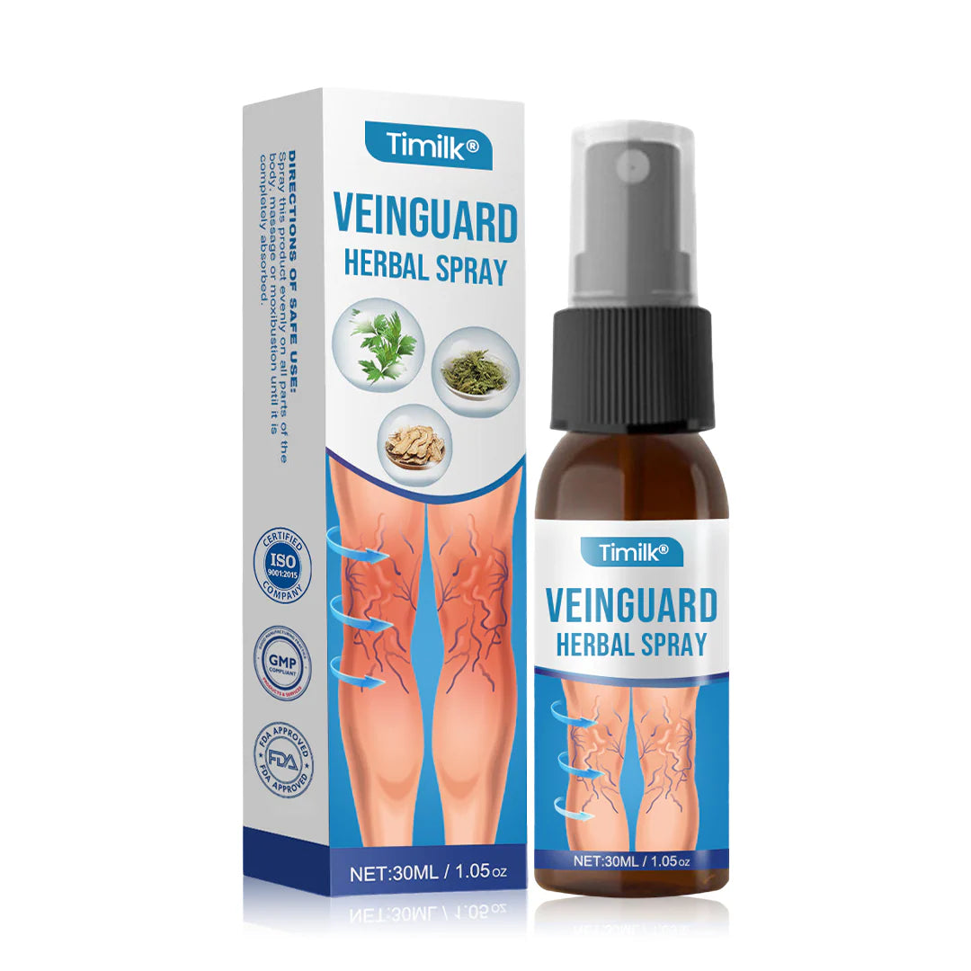 VeinGuard Herbal Spray-✅ Clinically proven to eliminate varicose veins in just 7 days!