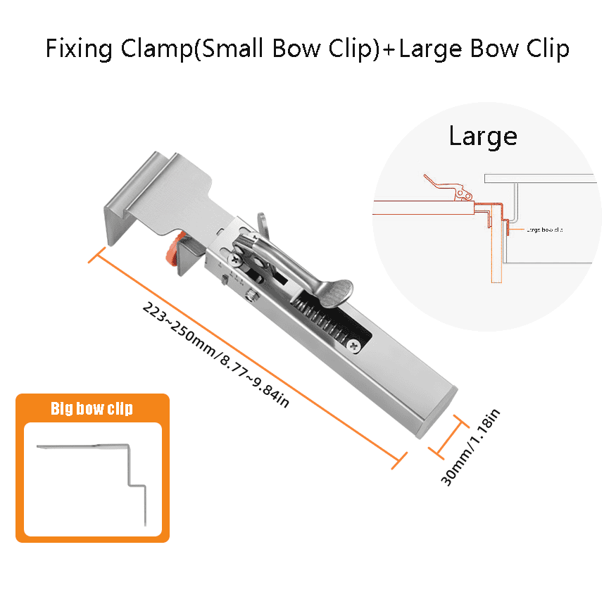 Adjustable Drawer Fixing Clamp