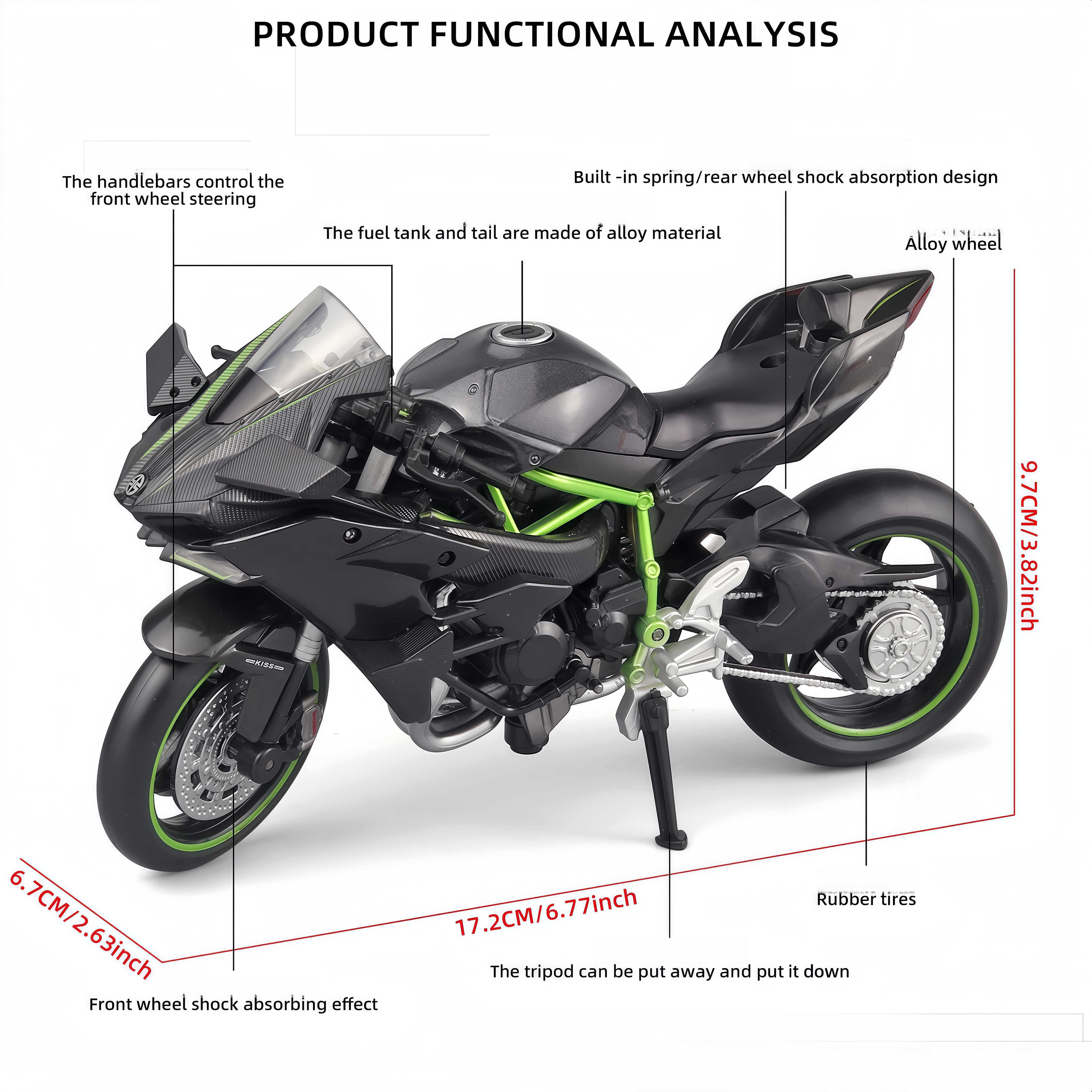 🚶‍♀️💥Hottest Today 49% OFF💥-1:12 Alloy Motorcycle Trend Ornament