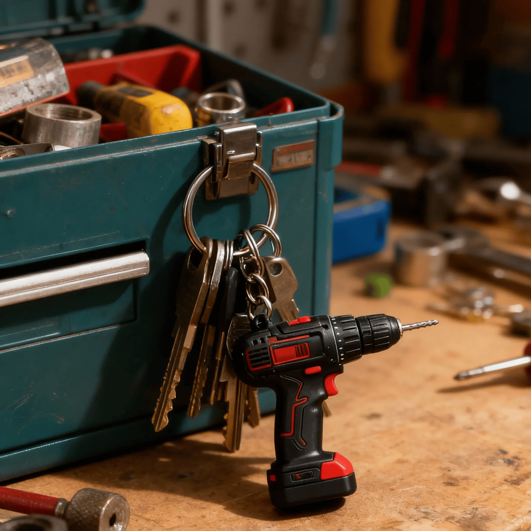 🔥LAST DAY 49% OFF - Mini Power Tools Keychain | Portable Pocket Tool & Key Ring