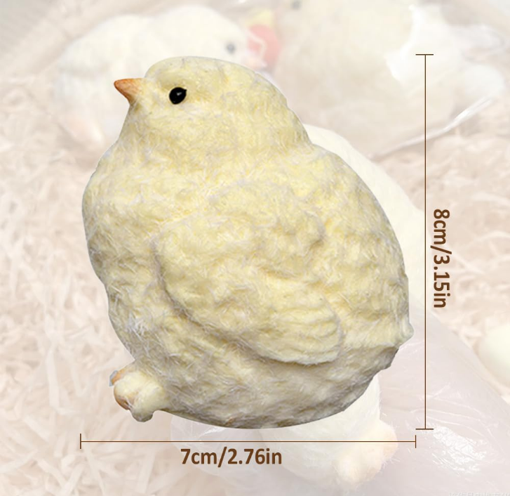 🔥HOT SALE 49% OFF🔥Handmade Ultra Soft Furry Chick Toys