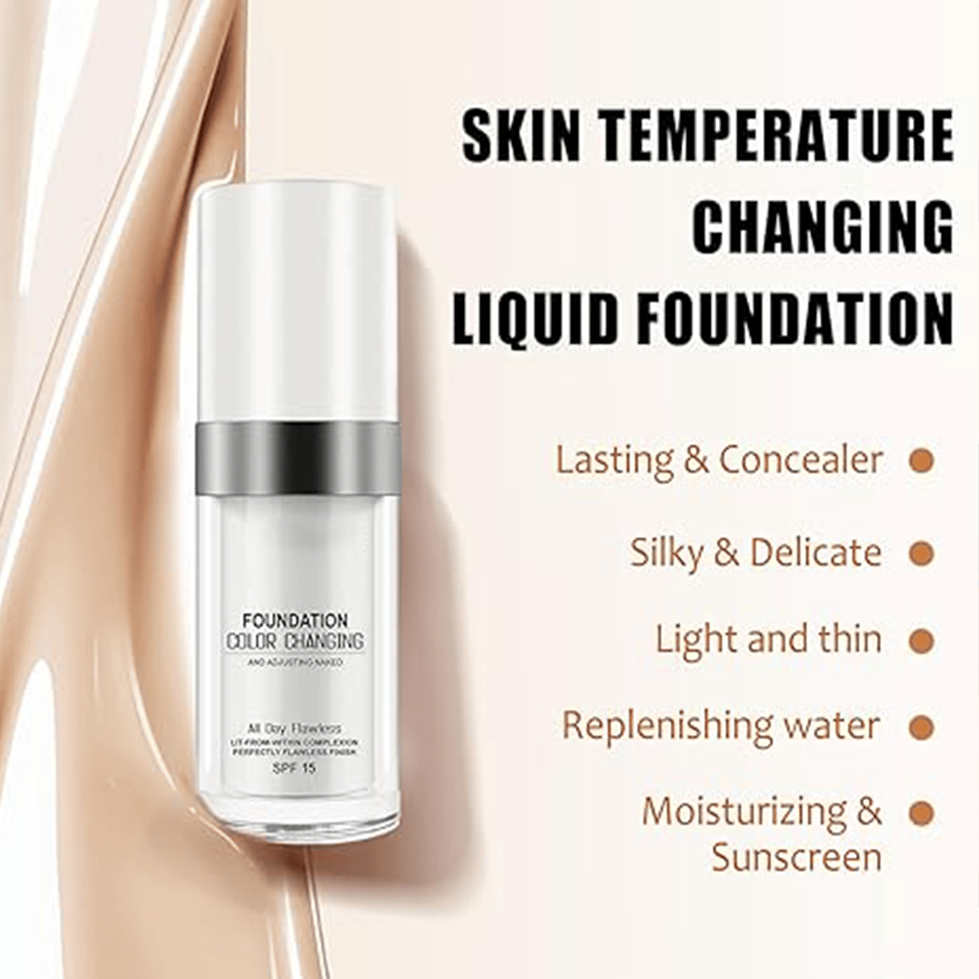 🎁LAST DAY BUY 1 GET 1 FREE🔥🔥2025 Colour Changing Mature Skin Foundation