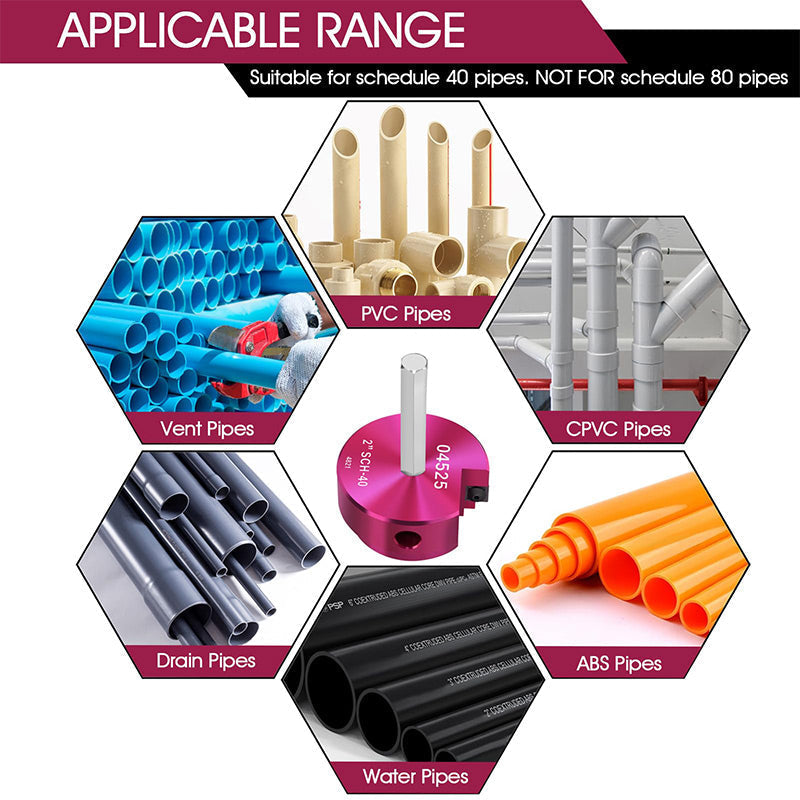 ✨LAST DAY ONLY 49% OFF🔥PVC Pipe Reamer Tool Kit