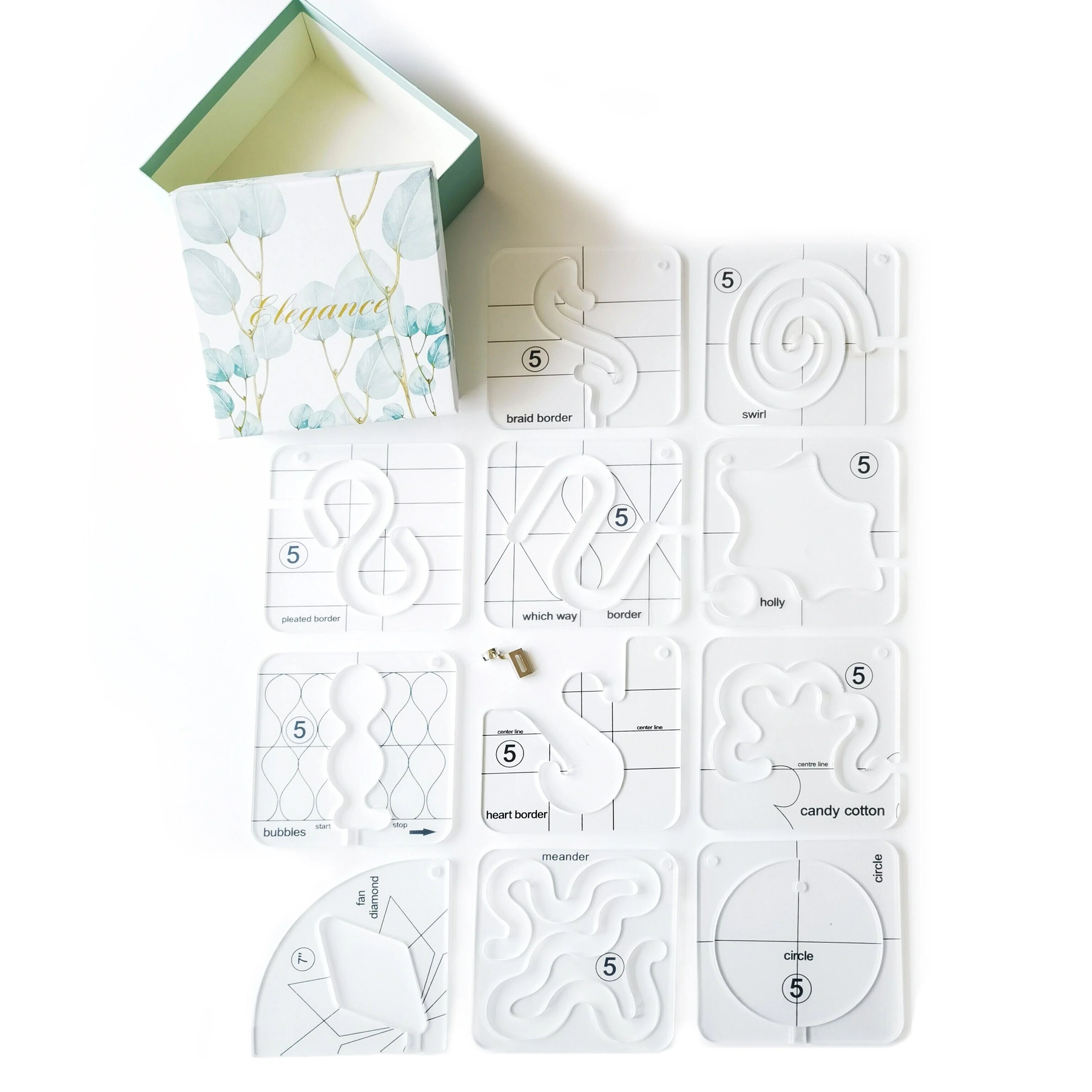 🥰🥰 2025 Motion Garment Ruler Set (11 PCS)+ Foot attachment