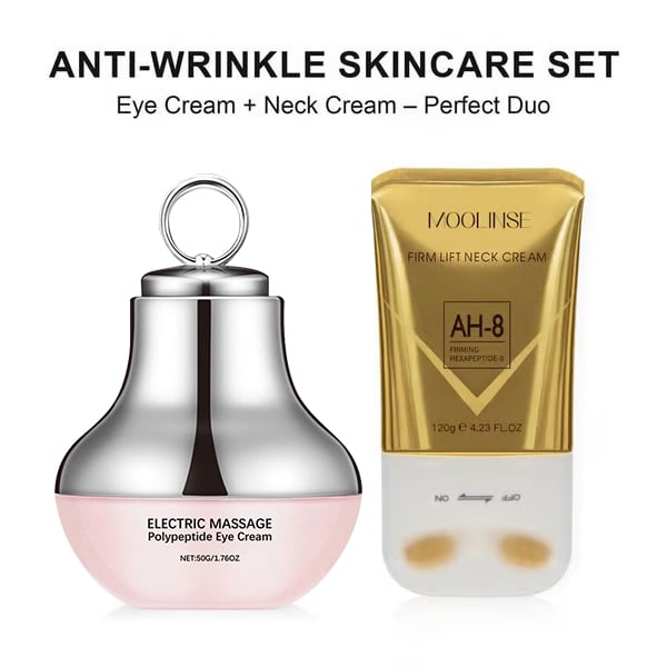 Neck & Eye Care Set – Tighten, Smooth & Hydrate ✨ All-in-One Moisturizing Treatment for Delicate Skin 💧