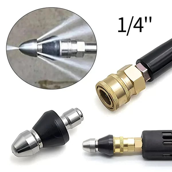 🔥This week's hot sale🔥Sewer Cleaning Tool High-pressure Nozzle
