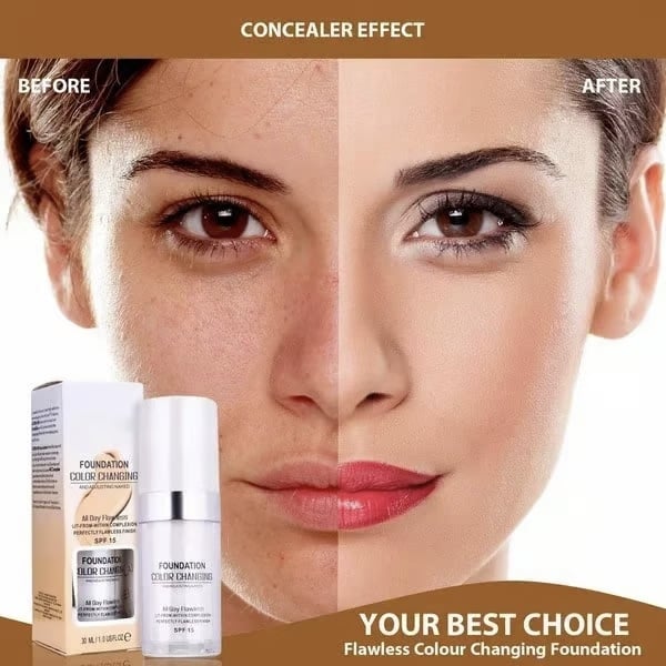 🎁LAST DAY BUY 1 GET 1 FREE🔥🔥2025 Colour Changing Mature Skin Foundation
