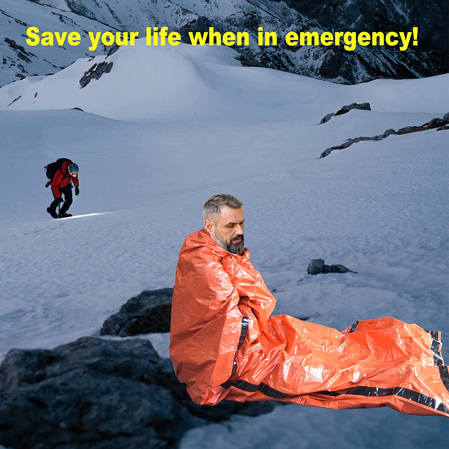🔥 49% OFF🔥Emergency Waterproof Sleeping Bag