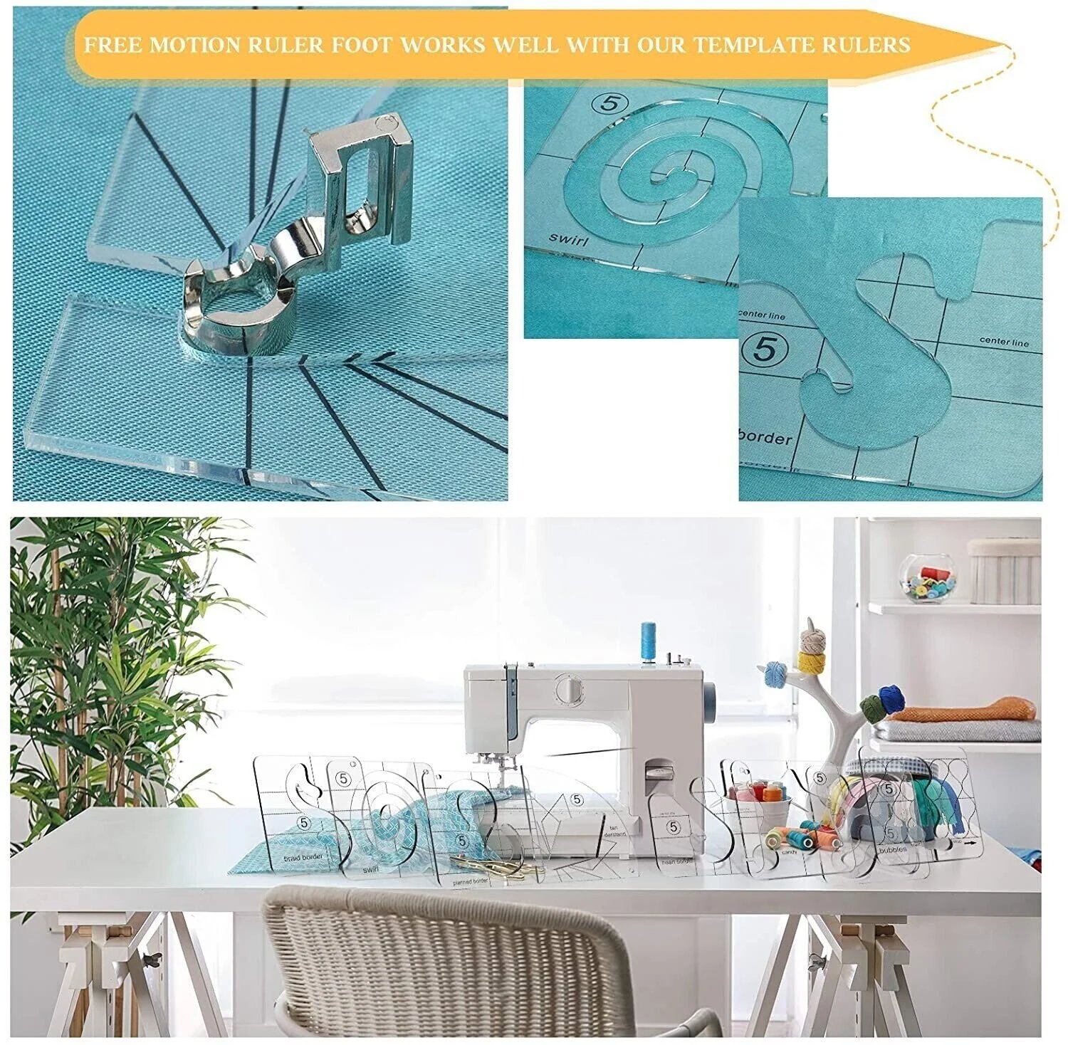 🥰🥰 2025 Motion Garment Ruler Set (11 PCS)+ Foot attachment