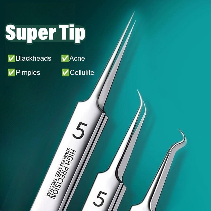 💥HOT SALE 49% OFF💥Professional Facial Blackhead Remover Tweezers