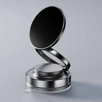 Vacuum adsorption strong magnetic mobile phone holder