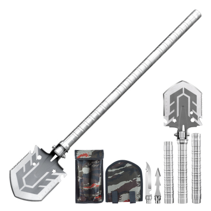German craftsmanship 28 in 1 outdoor household multi-purpose tool shovel