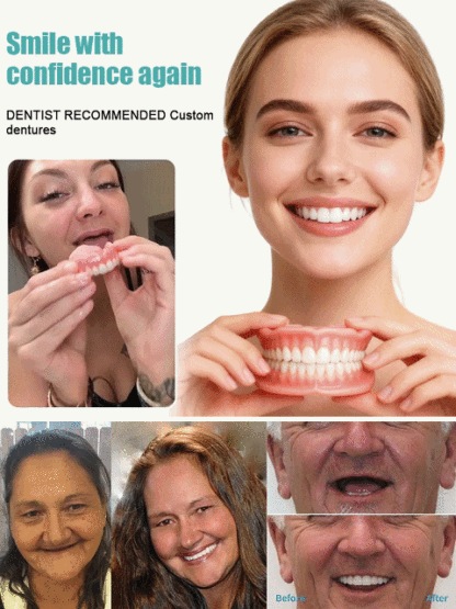 Smile with confidence with the self-fitting solution recommended by dental professionals globally
