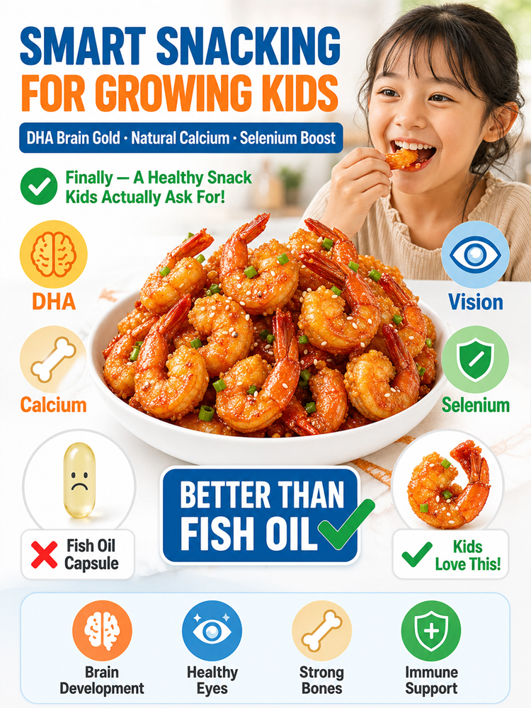 【Nutritionist-Recommended Jumbo Pack】Crispy Prawns
