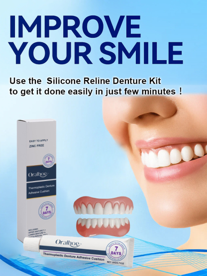 【EASY DENTURE™】Cosmetic denture sets-Installs in one second&secure and won’t fall out