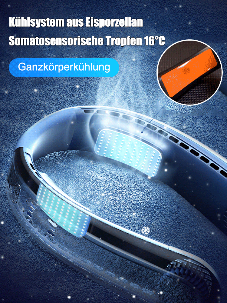 【3 Sekunden erfrischend kühl】Intelligenter Halbleiter-Hängeventilator