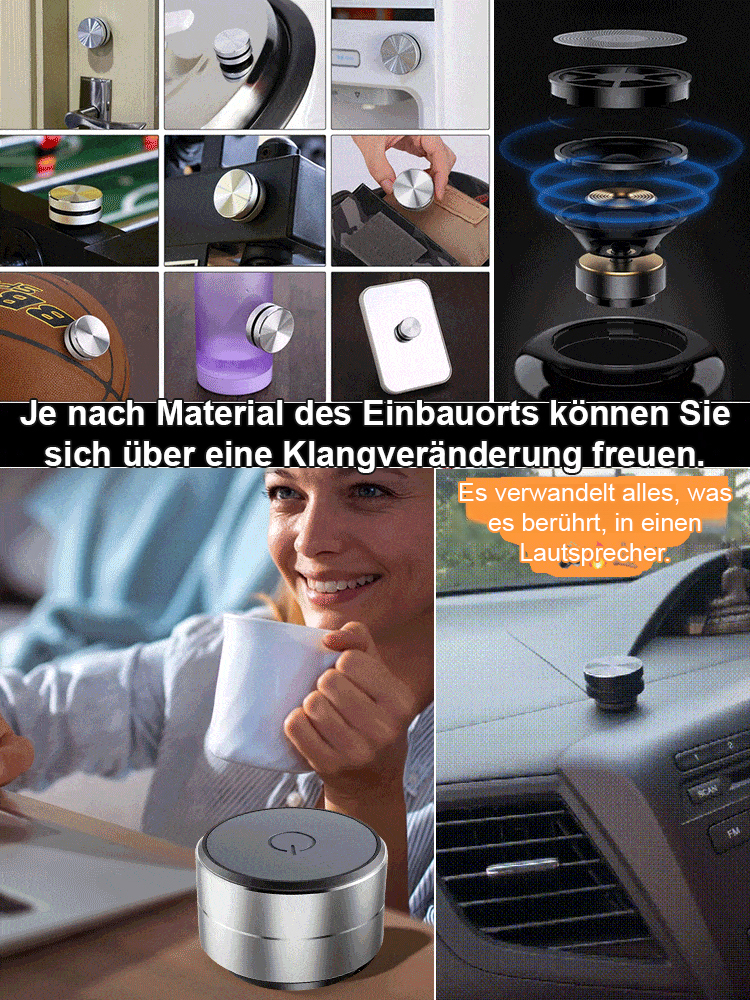 🎵 Die Zukunft des Sounds ist da🎵Der High-Tech Aluminium Bluetooth-Lautsprecher
