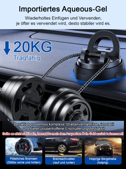 Intelligente Saugnapf-Multifunktionskonsole mit Navigations-Handyhalterung