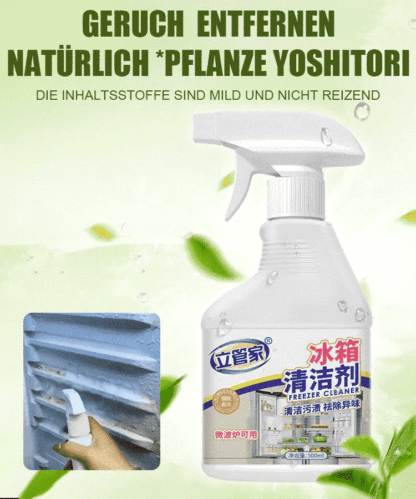 Geruchsentferner Kühlschrankreiniger ohne Wasser.