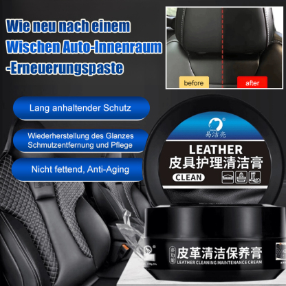 [Nach dem Abwischen so gut wie neu] Auto-Innenrenovierungspaste