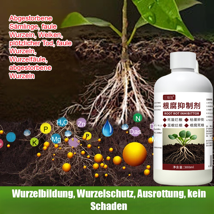 [Produktionsmenge verdoppelt] Wurzelfäulnis-Bezwinger