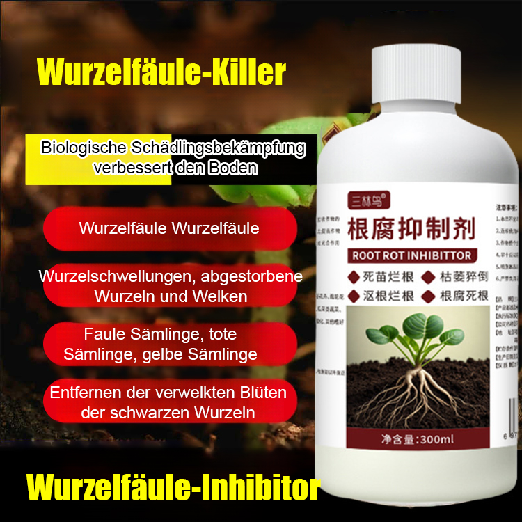 [Produktionsmenge verdoppelt] Wurzelfäulnis-Bezwinger