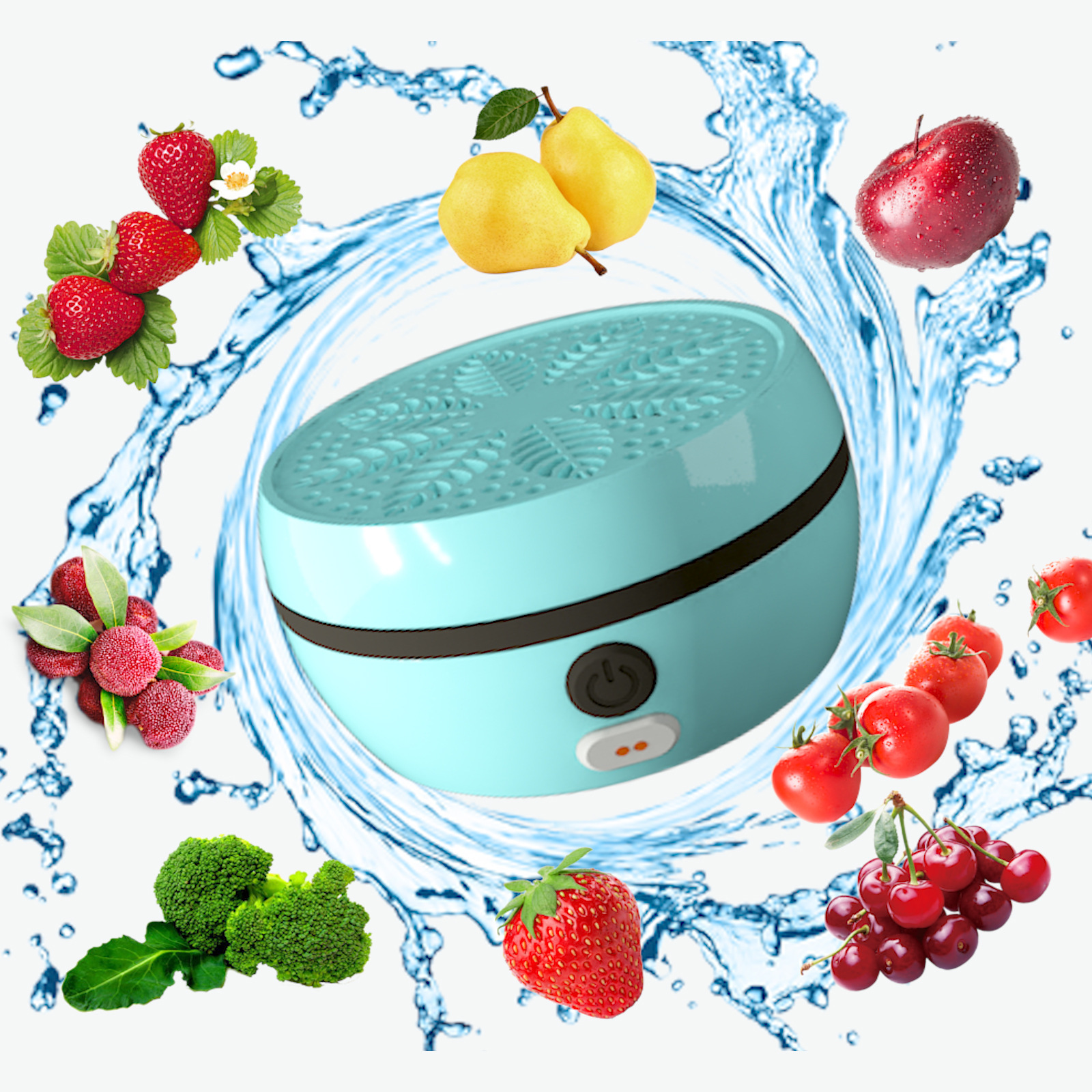 【Befreie deine Hände】 Automatische Obst- und Gemüsewaschmachine