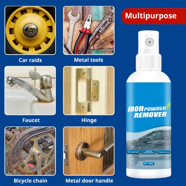👍【Three-Second Effect】Highly Effective Rust Removal Spray🔥