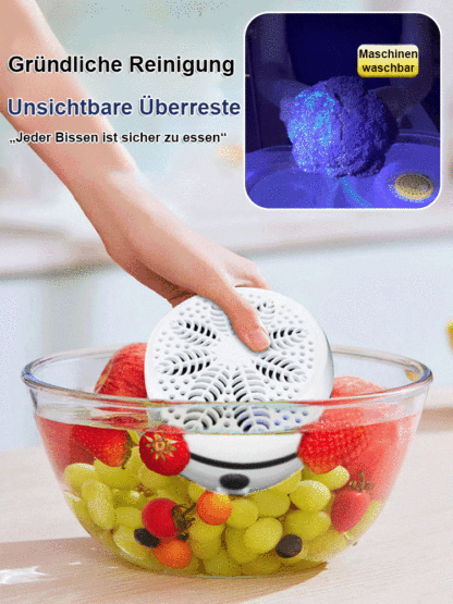 【Befreie deine Hände】 Automatische Obst- und Gemüsewaschmachine