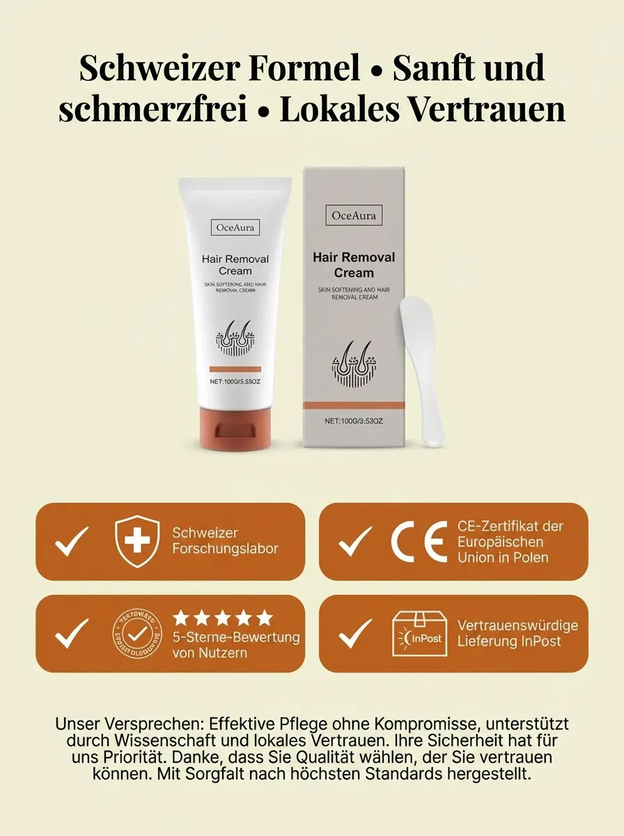 【Starke Reinigung】Schmerzfreie Körperenthaarungscreme