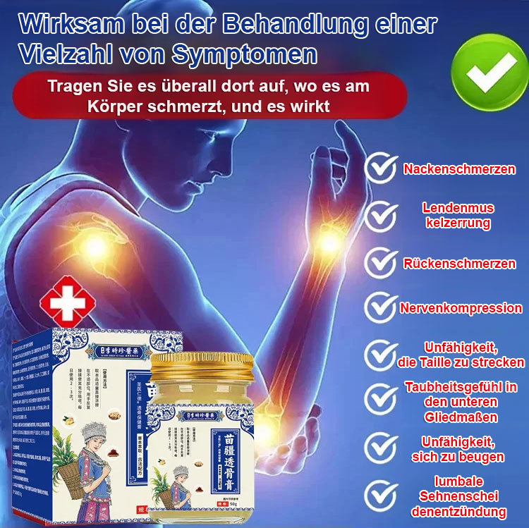 【Muskeln entspannen, Knochen durchdringen, schnelle Schmerzlinderung】Miaojiang Tiefenwirksames Pflas
