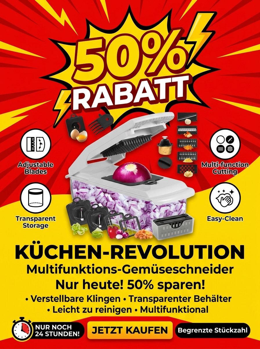 Multifunktionaler Gemüseschneider