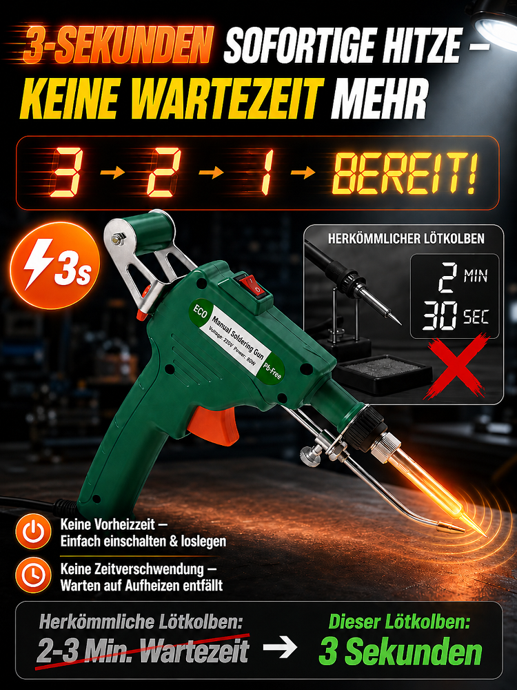 Tragbares 3‑Stufen‑Laser‑Schweißgerät | Schweißen & Schneiden ohne Funken