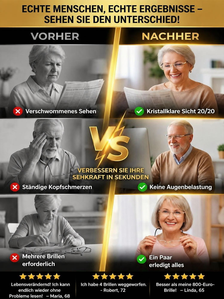 Automatische Zoom-Fern- und Nahlesebrille