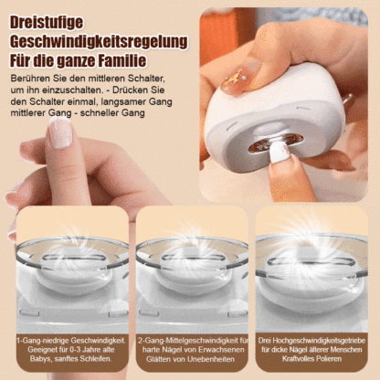 Einfach in einem Sekundenbruchteil! Der revolutionäre Nagelknipser.