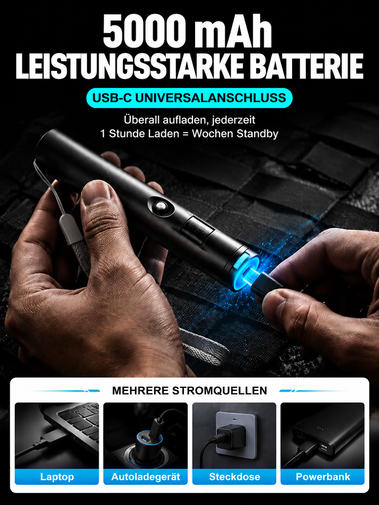 Handliches Hochleistungs‑Arbeitsgerät