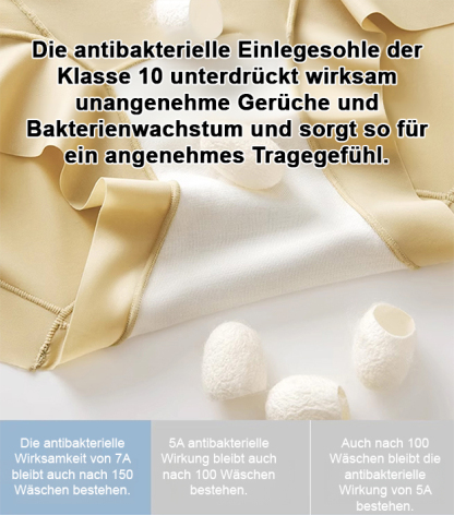 Dünne, doppellagige, nahtlose Spitzenformhose zur Bauchstraffung