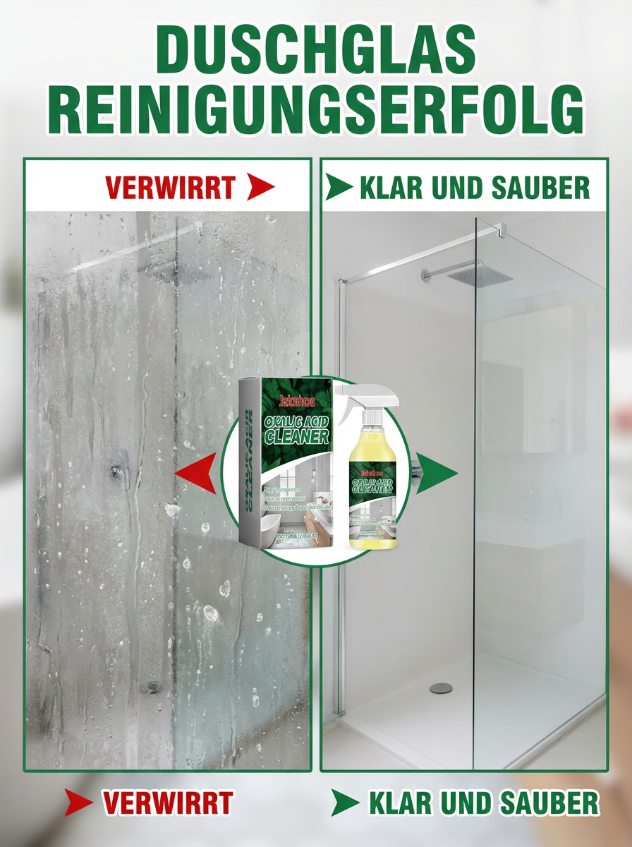 Profi Oxal-Power Aktivschaum: WC & Bad wie neu – Ohne Schrubben – [1+1 GRATIS]